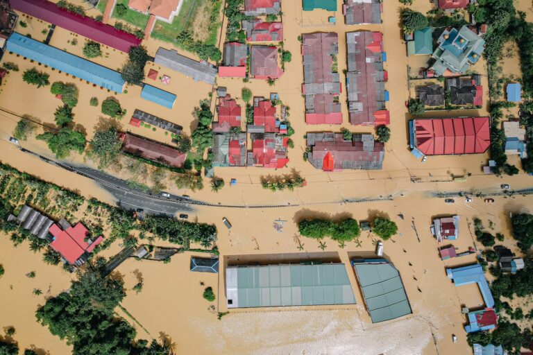 Pakistan Flood Aerial View 2022