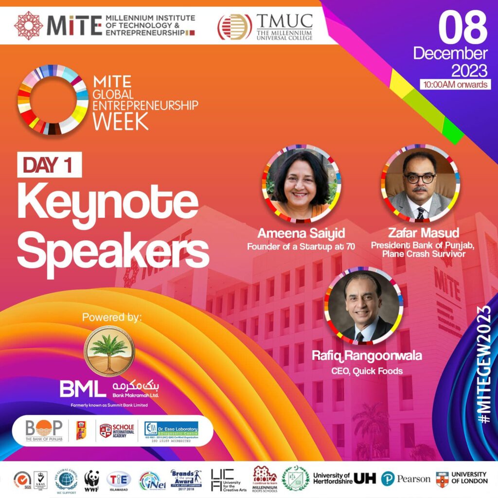 Zafar Masud's Keynote Speech at MITE Global.