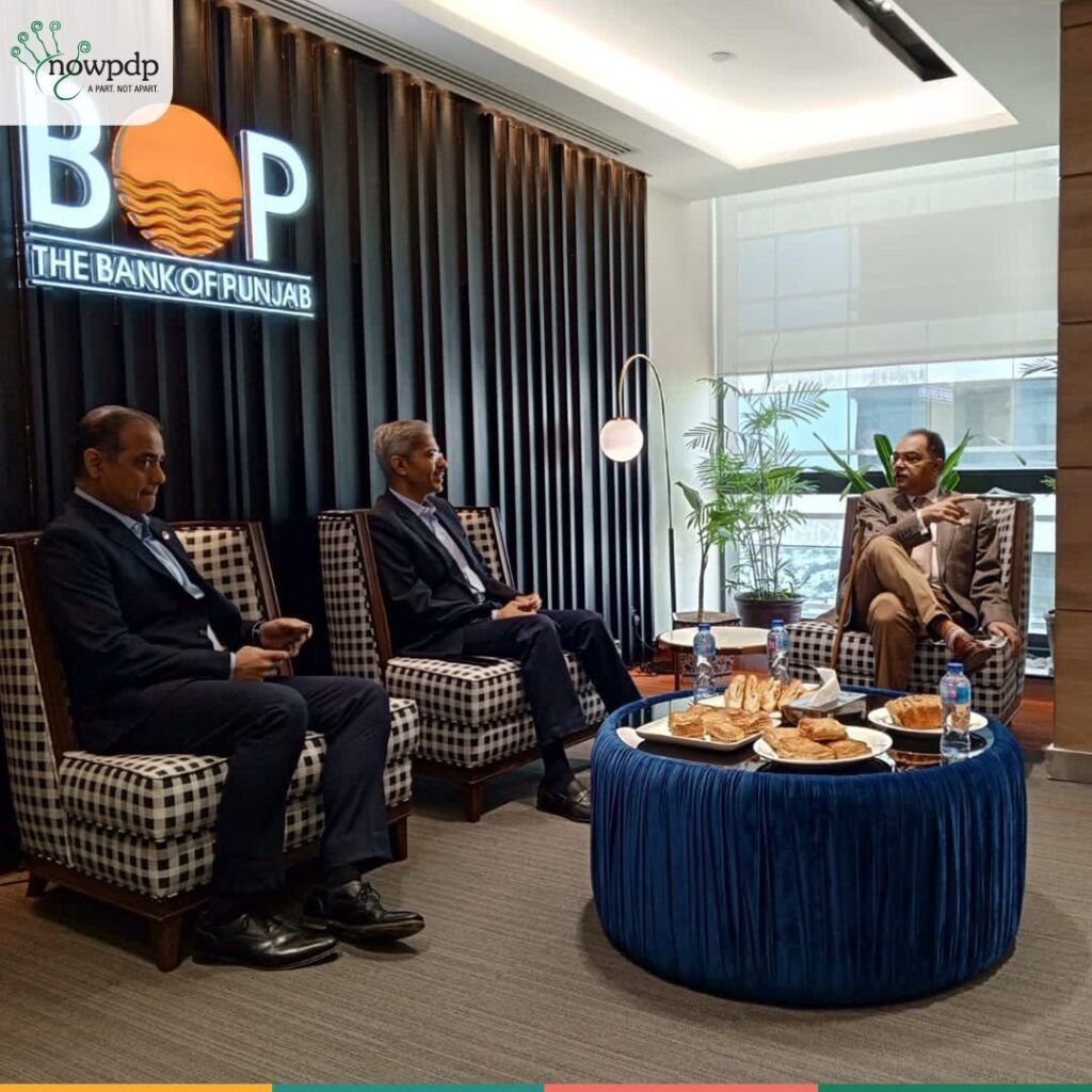 In a moment of pride, BOP hosted a Cheque Handing Over Ceremony to NOWPDP.
