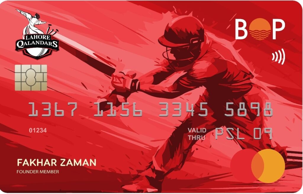 Lahore Qalandars Credit Card