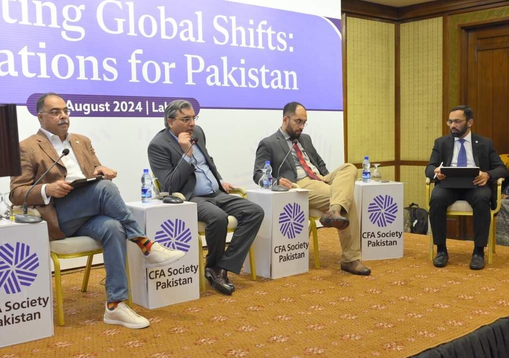 CFA Society Pakistan is hosting 'Navigating Global Shifts - Implications for Pakistan
