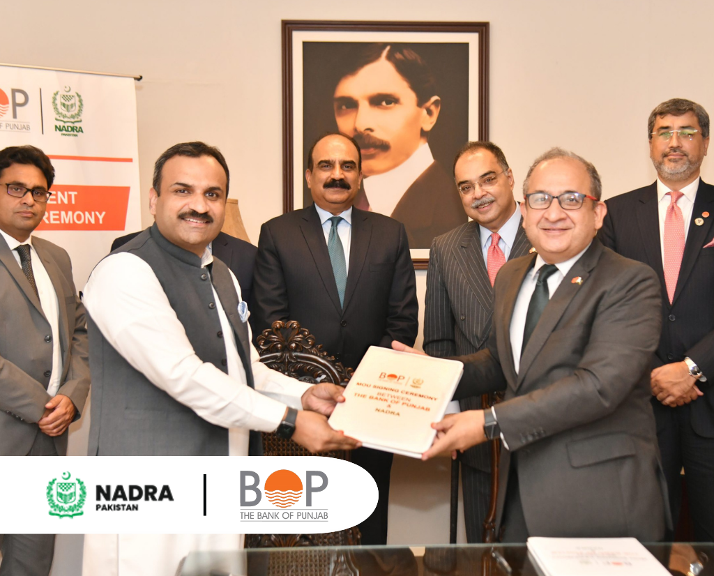 NADRA BOP Partnership
