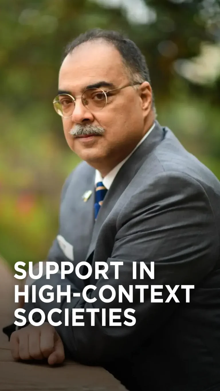 High-Context Environment Requires Solid Support System